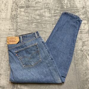 Levi's Vintage 501XX Original Fit Jeans Men's Size 46x32 Blue Denim